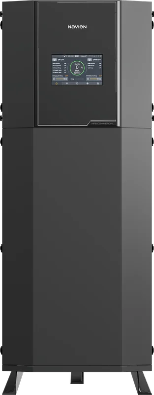 Navien NFB700-C, commercial floor-standing condensing fire tube boiler