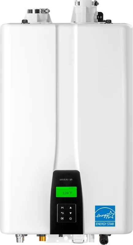 Navien NPE-A2, condensing tankless water heater with built-in recirculation