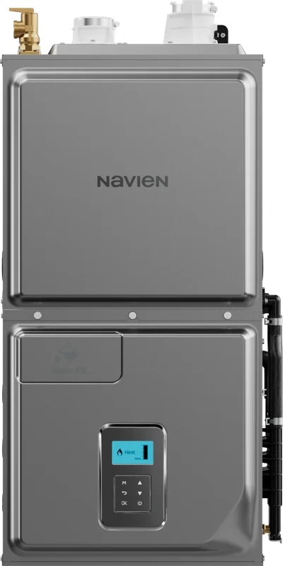 Navien NPF, hydronic forced air furnace (hydro-furnace)
